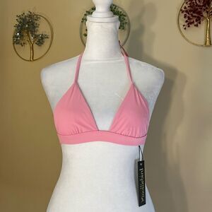 NWT! Molliebird Aubrie Bikini Top in Blush Pink Size Small